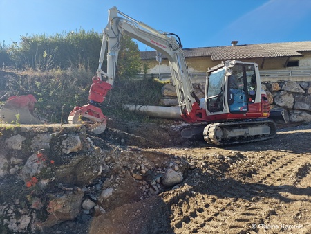 Nadzor gradbišča Hidrotehnik Kik Fužine pragovi in zidovi (1)